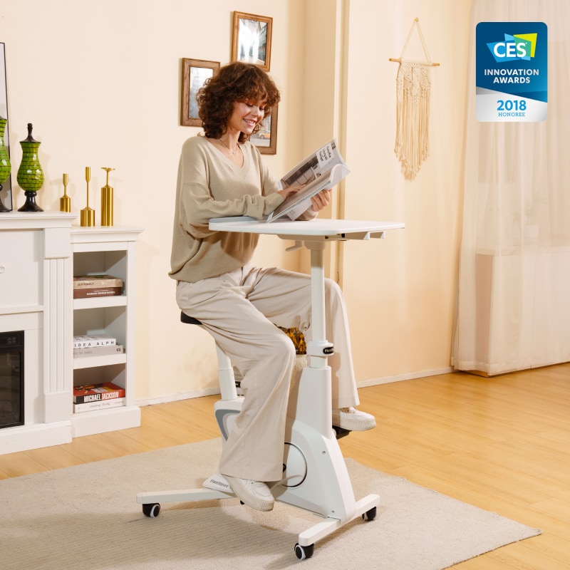 V9 Desk Bikes - Part Standing Desk - Part Exercise Bike | Flexispot